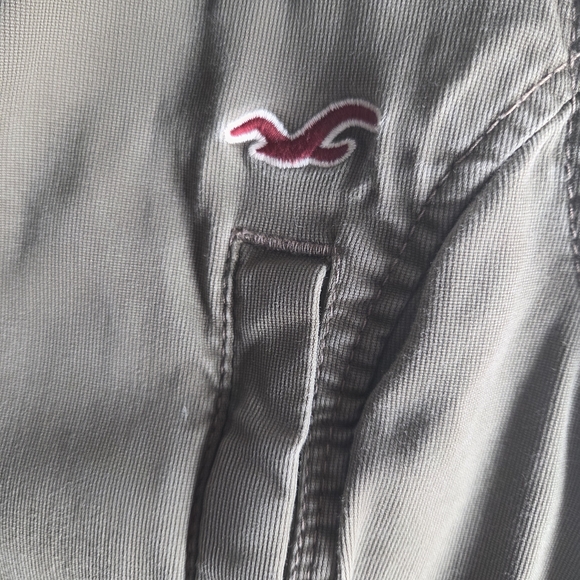 Hollister Womens Size Large Vintage Y2K Green Cargo Military Jacket Gorpecore - Picture 2 of 6